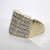 Sterling Silver Gold Plated Diamond Ring Size 12