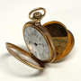 Rare American Waltham W.W.C. MFG.CO 14K U.S ASSAY Pocket Watch, With Engraving