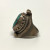 Vintage Turquoise Silver Ring Size 11 Vintage Turquoise Silver Ring Size 11