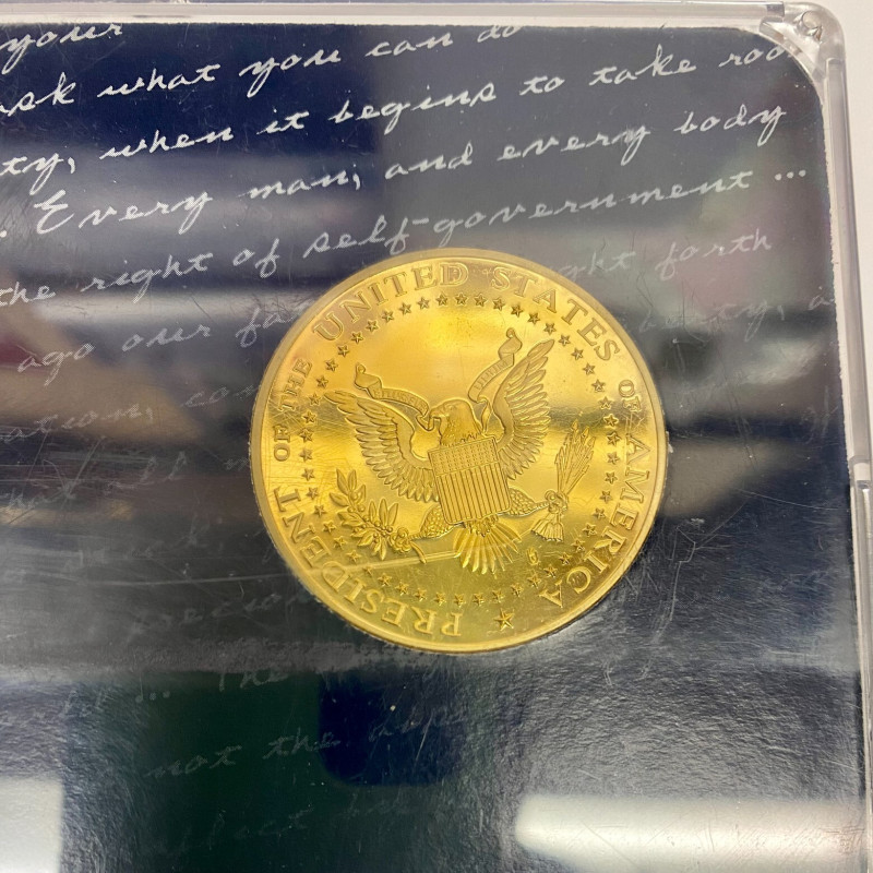 Presidential-Leadership-John-F-Kennedy-JFK-Commemorative-medal-LE Presidential-Leadership-John-F-Kennedy-JFK-Commemorative-medal-LE