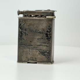 Clark Lighter Rare Vintage 1920's Lighter Sterling Silver Pat. July 27 1926