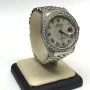 Rolex Datejust 36mm Stainless Steel Watch Diamond Bezel-White Roman Dial