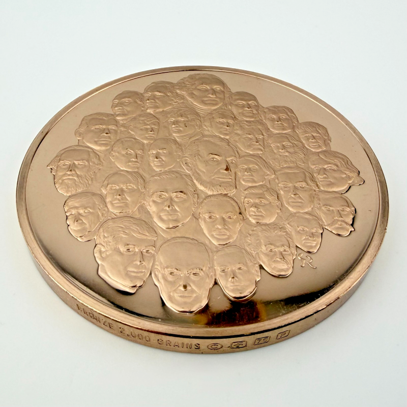 Franklin Mint Bicentennial Medal 1976 by Gilroy Roberts