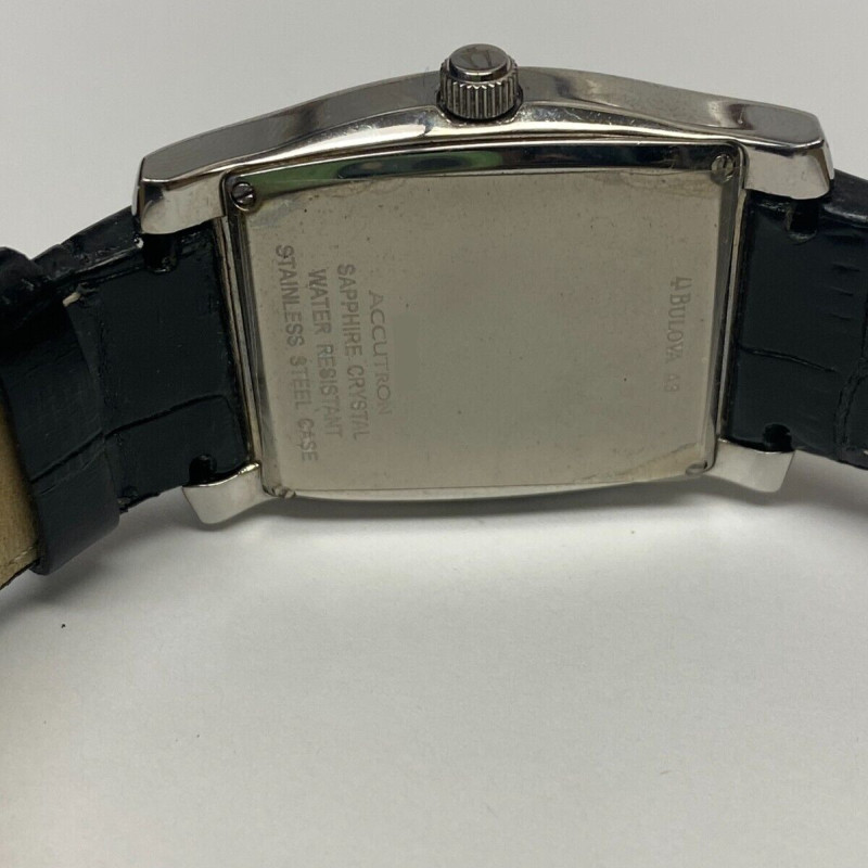 Bulova A3 Accutron Sapphir Crystal Black/Leather Watch