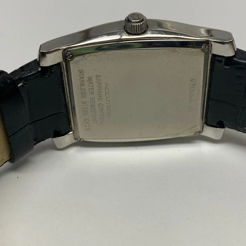 Bulova A3 Accutron Sapphir Crystal Black/Leather Watch