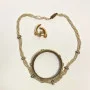 14k Gold Earrings, 2 Bracelets and Silver necklace, all stones are Pearls