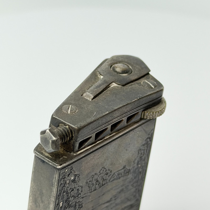 Clark Lighter Rare Vintage 1920's Lighter Sterling Silver Pat. July 27 1926