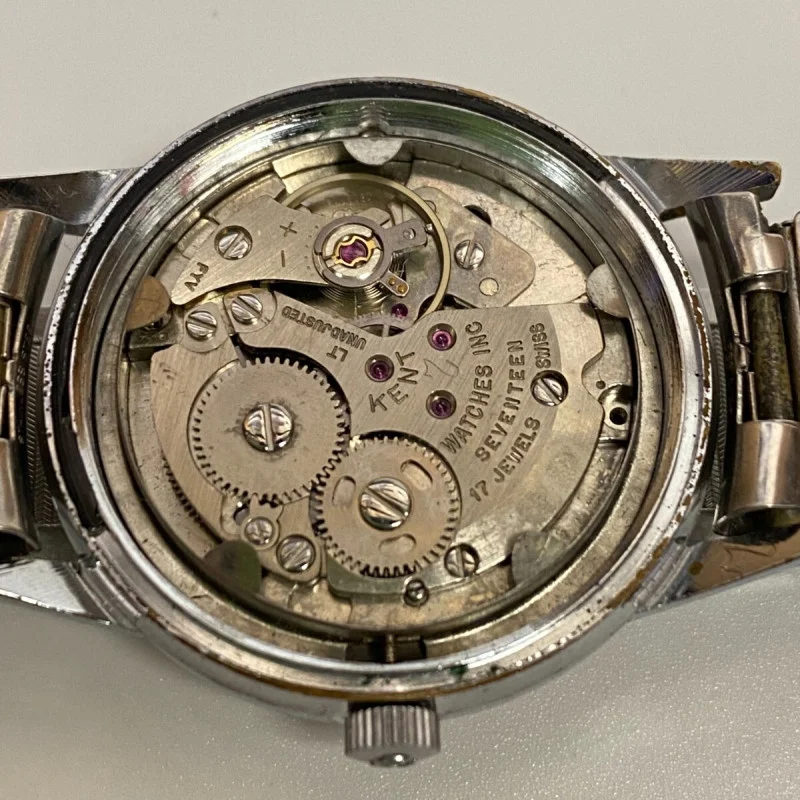 VINTAGE KENT 17JEWELS WATER PROOF SWISS WATCH 36mm