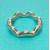 Tiffany & Co. Paloma Picasso Silver Zig Zag Band Ring Size 6.75