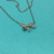 Diamond Pendant With A Neck Chain. Mounting is Made of 14 Kt Gold Diamond Pendant With A Neck Chain. Mounting is Made of 14 Kt Gold