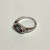 14K Beautiful White Gold Oval Pink Stud With Diamond Woman Ring 14K Beautiful White Gold Oval Pink Stud With Diamond Woman Ring