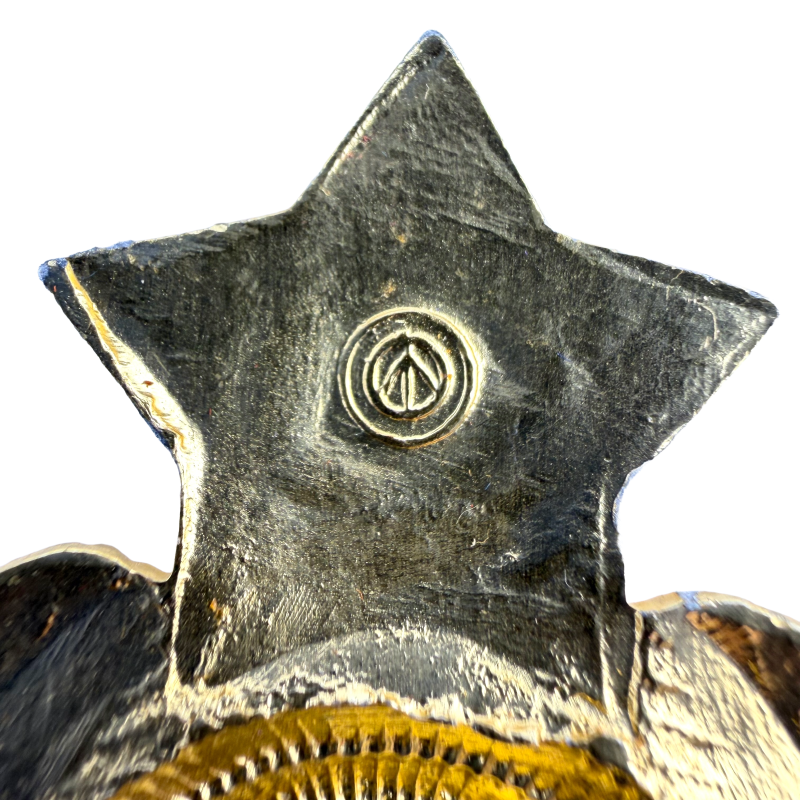 USSR Soviet Navy Fleet NAVAL OFFICER HAT cap BADGE “Crab” Original Cold War era