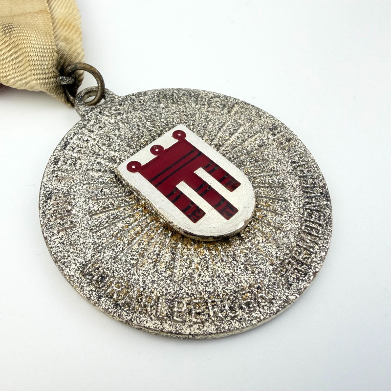 Rare Vintage Vorarlberg Tourism Merit Medal & Lapel Pin Set in Case - Austria