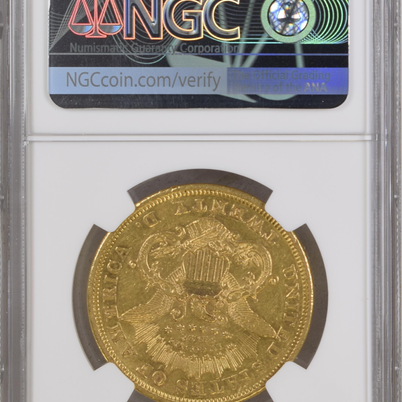 1871-S $20 Liberty Head Gold Double Eagle NGC AU DETAILS 1871-S $20 Liberty Head Gold Double Eagle NGC AU DETAILS
