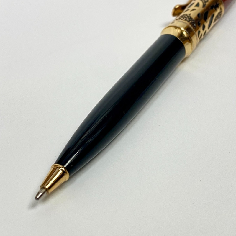 Philippe Amiel Gold Plated Ink Pen Unique Designer Philippe Amiel Gold Plated Ink Pen Unique Designer