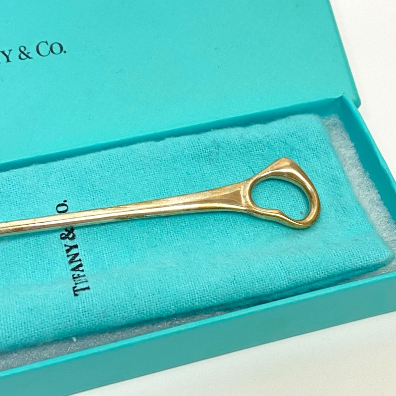 Tiffany & Co. Elsa Peretti 925 Sterling Silver Open Heart Silver Feeding Spoon Tiffany & Co. Elsa Peretti 925 Sterling Silver Open Heart Silver Feeding Spoon