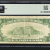 1934 $10 Federal Reserve Note Green Seal, Serial A36152983A Boston A, PMG 25 VF