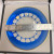Moser 1971 Vanoce Limited Edition Blue Glass Plate Czech Crystal Castle w/ Box