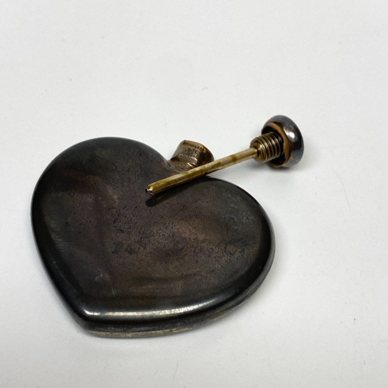 Vintage TIFFANY & Co Sterling Silver .925 Heart Perfume Bottle Funnel/Box Vintage TIFFANY & Co Sterling Silver .925 Heart Perfume Bottle Funnel/Box