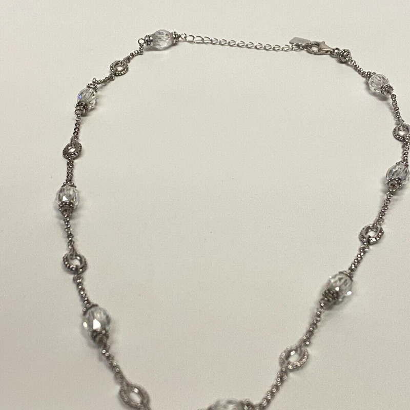 Finola 925 Silver Chain Necklace 18" Finola 925 Silver Chain Necklace 18"