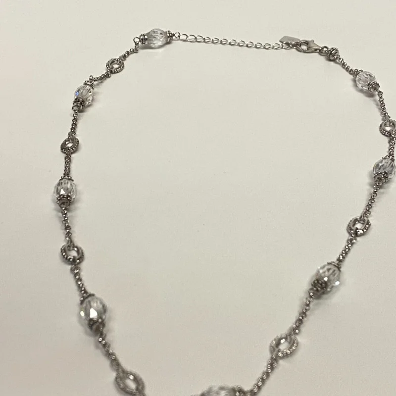 Finola 925 Silver Chain Necklace 18"