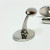 Sterling Silver Red Blue Enamel Cufflinks