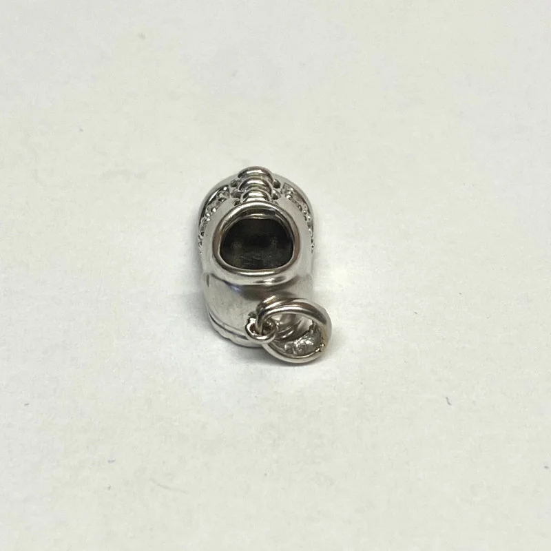14K Baby Shoe Charm With Engraving 585 0n Pendent