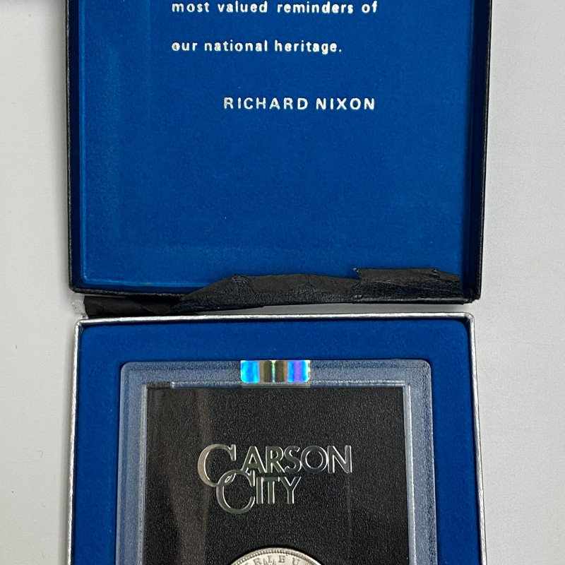 1882-CC $1 GSA Morgan Silver Dollar MS61 NGC with Box