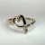 Tiffany & Co. Paloma Picasso Loving Heart Ring Size 10.5 Sterling Silver 925