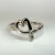 Tiffany & Co. Paloma Picasso Loving Heart Ring Size 10.5 Sterling Silver 925