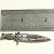 Antique Sterling Silver 2' Small Sword Antique Sterling Silver 2' Small Sword