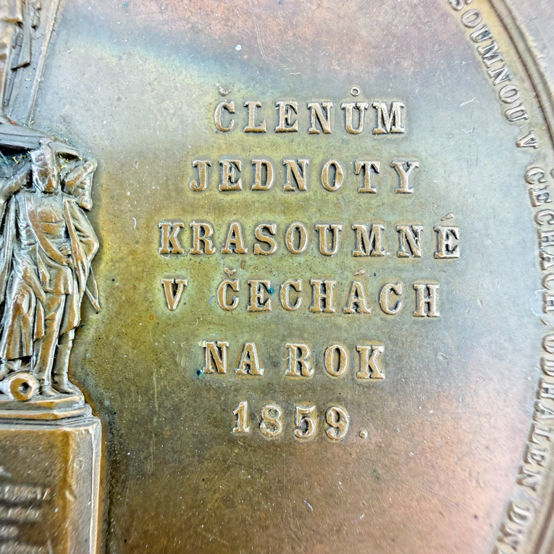 Austria, Imperial. A Field Marshal Radetzky Table Medal, c. 1859