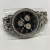 BENNY & CO.  & DIAMOND 3ct QUARTZ with BLACK DIAL Men's Watch, Stainless Steel
