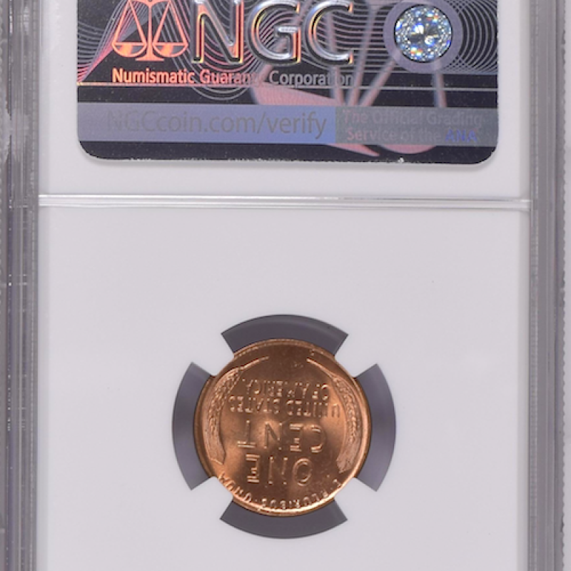 1953 D  NGC MS 64RB  PL LINCOLN WHEAT PENNY  1953 D  NGC MS 64RB  PL LINCOLN WHEAT PENNY