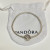 Authentic Pandora Moments Sparkling Crown O Snake Chain Bracelet 7 inches Authentic Pandora Moments Sparkling Crown O Snake Chain Bracelet 7 inches