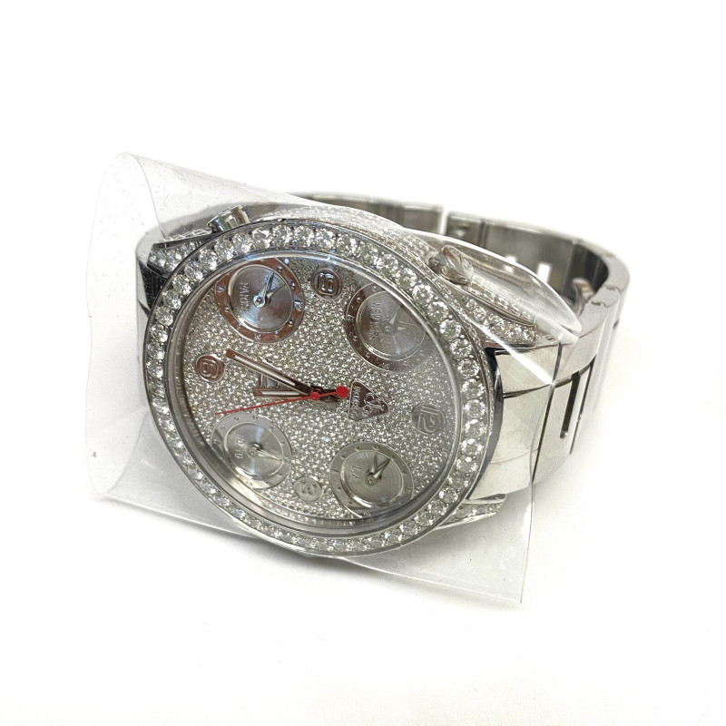 Jacob & Co Five 5 Time Zone Diamond Watch Box Papers 100% AUTHENTIC !!! Jacob & Co Five 5 Time Zone Diamond Watch Box Papers 100% AUTHENTIC !!!
