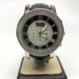 Black Freeze Diamond Watch