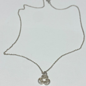 Tiffany & Co. Sterling Silver Paloma Picasso Triplo Goldini Necklace 16" Chain