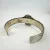 Rare Sarda Artisan Collection Of Bali Paraiba Silver Cuff Bracelet with Cross