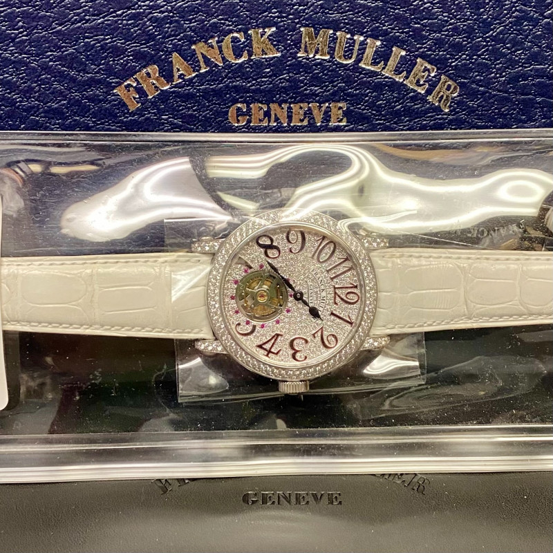 Franck Muller Round Imperial Tourbillion Watch 7008 T D CD Unworn