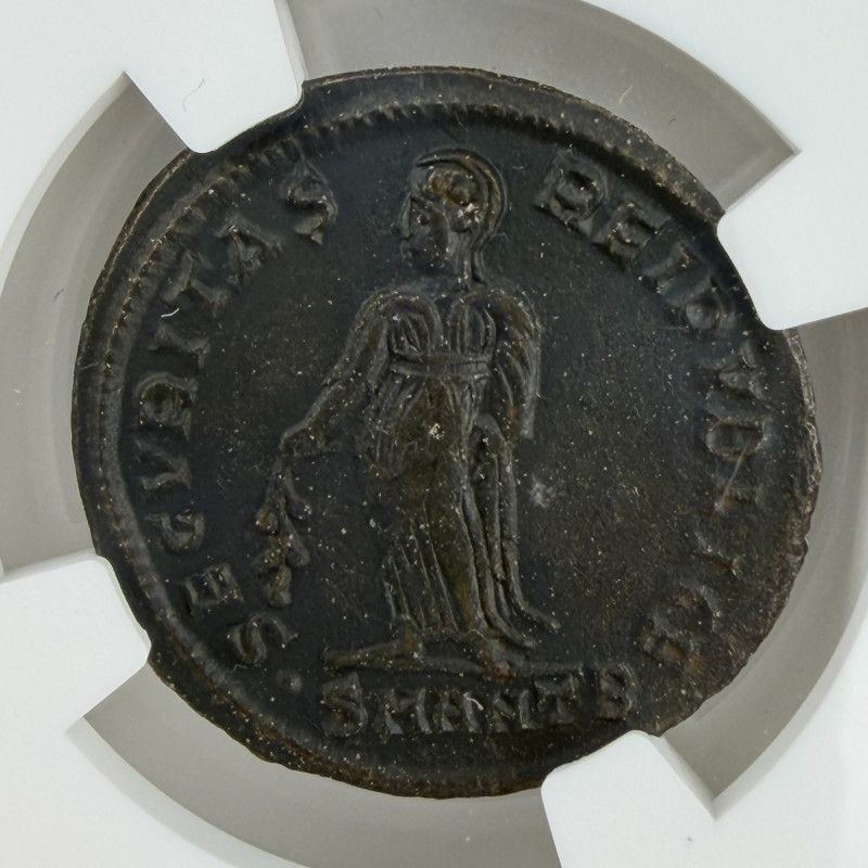 Roman Empire Helena, AD 324-328/30 AE3 (BI Nummus) – NGC XF