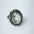 925 Sterling Silver Cut Peridot Oval Statement Designer Ring, Sz 6.75