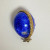 Small Antique Sterling Silver Enamel Egg Pendant (BLUE WITH STARS) Small Antique Sterling Silver Enamel Egg Pendant (BLUE WITH STARS)