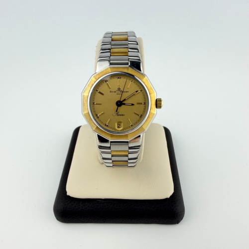 Baume & Mercier Riviera 5231 038 Two-Tone 18K Gold Bezel Quartz Watch Baume & Mercier Riviera 5231 038 Two-Tone 18K Gold Bezel Quartz Watch