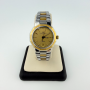 Baume & Mercier Riviera 5231 038 Two-Tone 18K Gold Bezel Quartz Watch