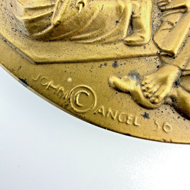 Nudes Adam And Eve Society Of Medalists 53rd Issue  Medal 3”