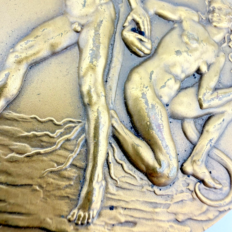 Nudes Adam And Eve Society Of Medalists 53rd Issue  Medal 3”