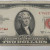 $2 1953 C  Red Seal United States Note Dollar Bill