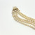Jade 14k Clasp Five Strand Pearl Bracelet 7 Inch Jade 14k Clasp Five Strand Pearl Bracelet 7 Inch