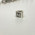 Pandora Triangle Block Alphabet Letter "Z" Charm | 790323N